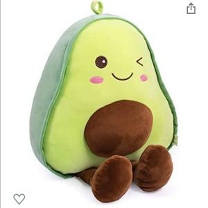 16.5 Inch Snuggly Stuffed Avocado Fruit Soft Plush Toy Hugging Pillow Gift